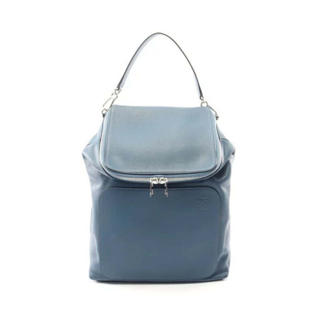 Loewe GOYA Backpack Leather Blue